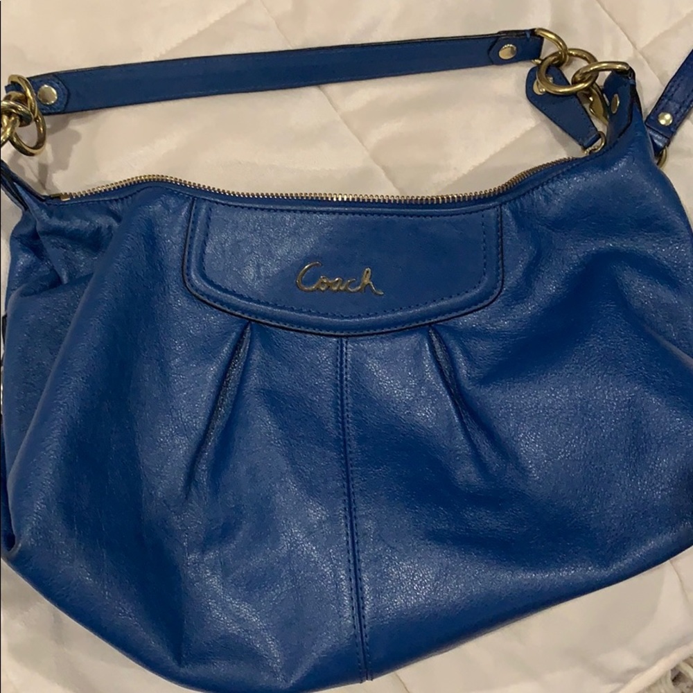 Leather Coach Bag